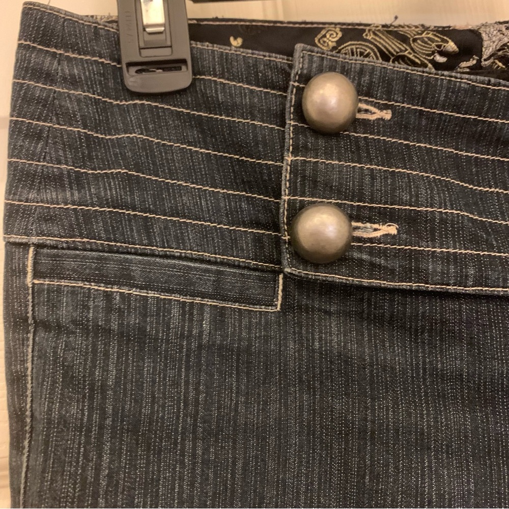 Stylish Dark Blue Women's Jeans - Picture 5 of 12
